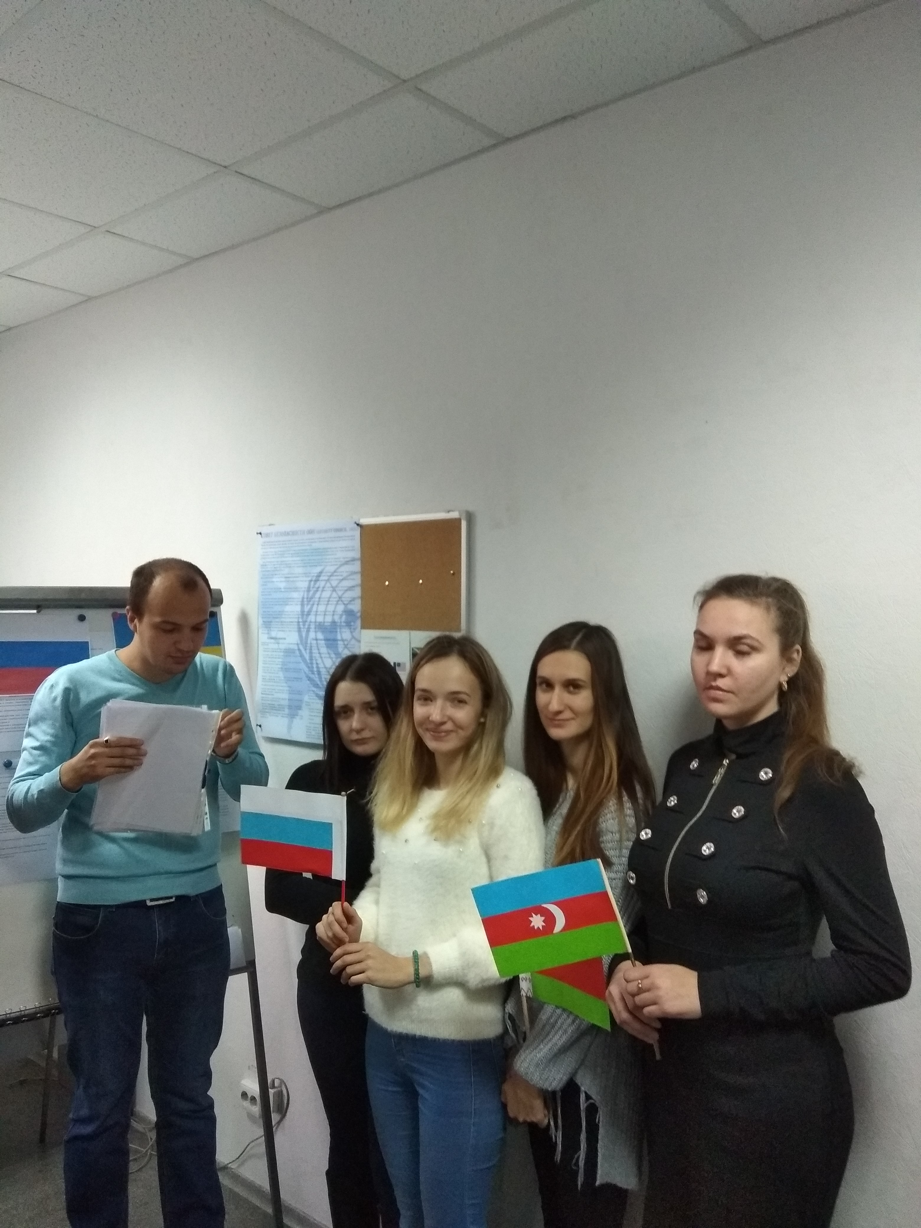 На юридическом факультете провели деловые игры по международному праву