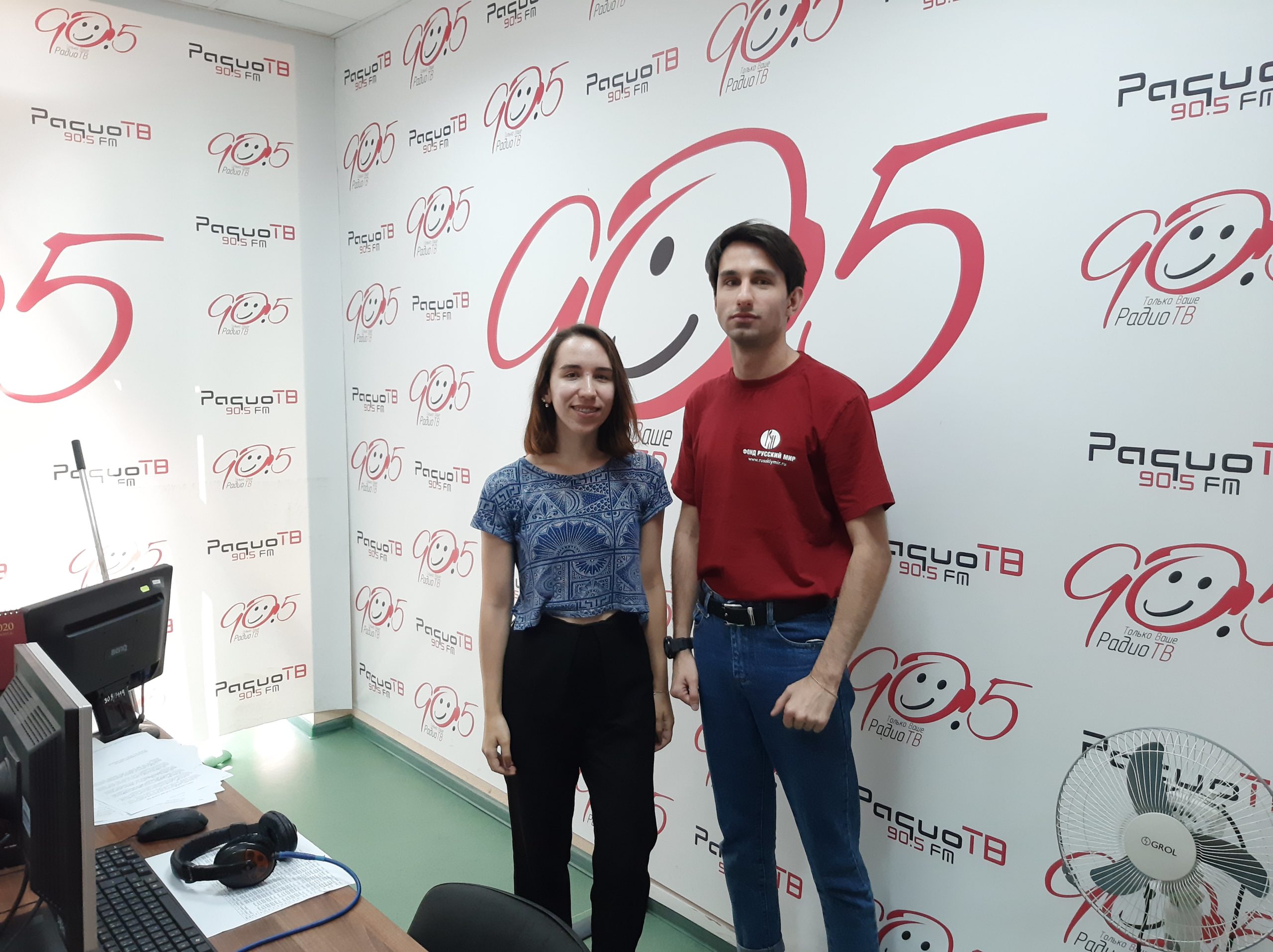 Студент кафедры русского языка Андрей Бровец стал гостем в эфире программы «Check in»