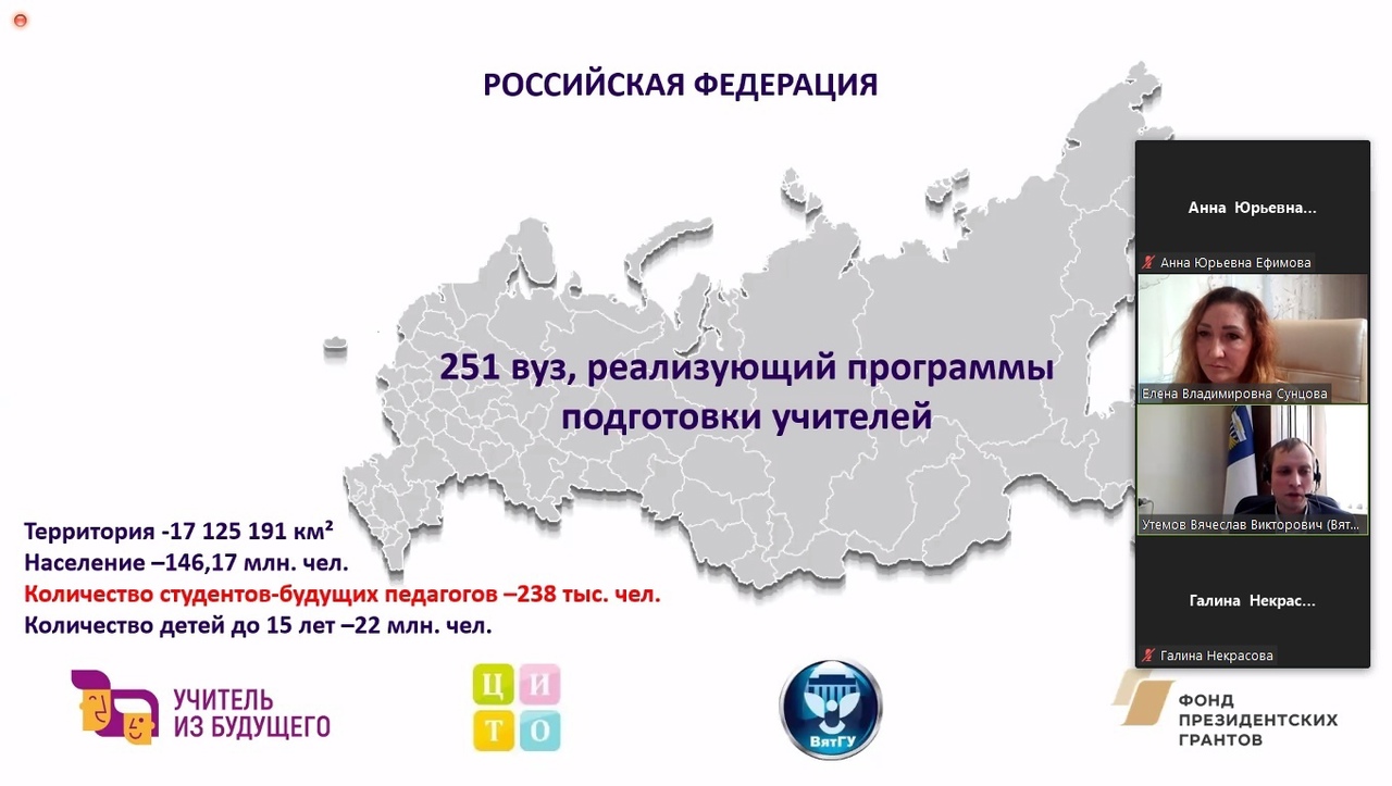 Студенты-магистры направления подготовки «Педагогическое образование Профиль: География» участвуют в образовательном проекте «Учитель из будущего»