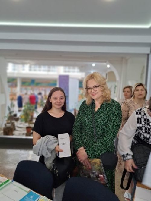 Студентка Института педагогики приняла участие в Ярмарке вакансий и нашла работу по специальности