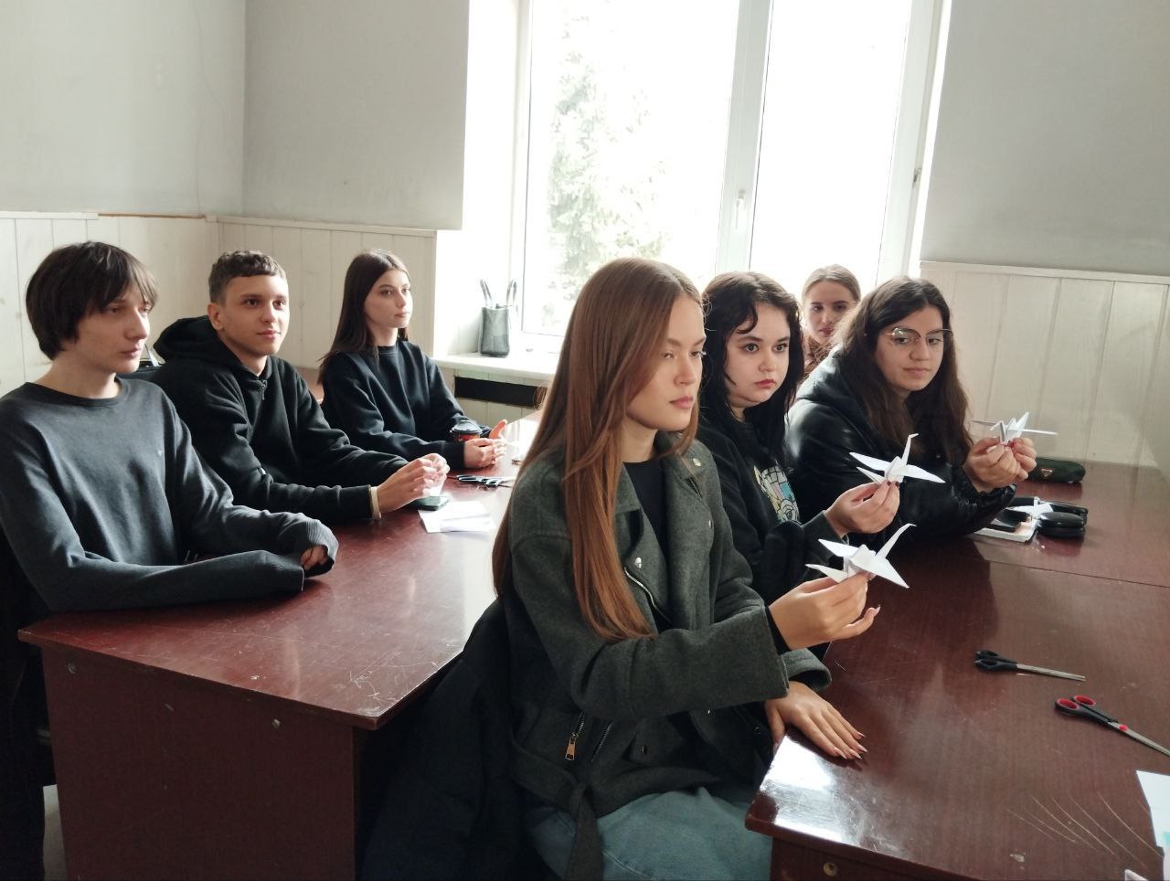 На экономическом факультете провели мероприятие, посвященное Дню белый журавлей
