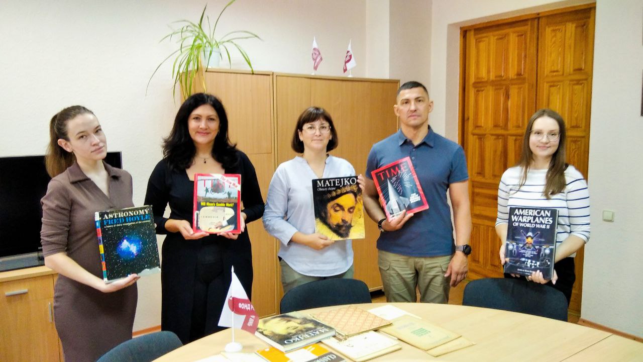 Библиотека Донецкого университета пополнилась редкими аутентичными изданиями