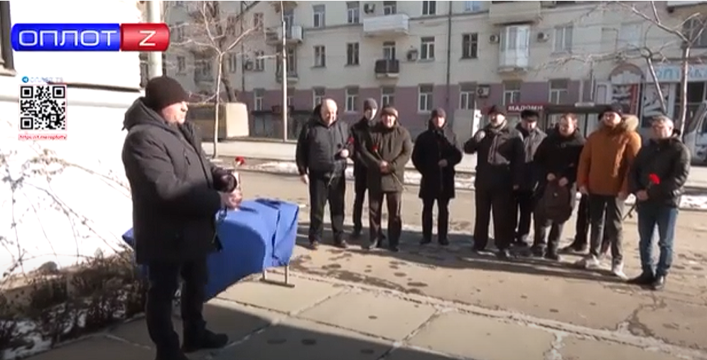 Митинг, посвященный памяти Всеволода Петровского в сюжете ТК «Оплот ТВ»