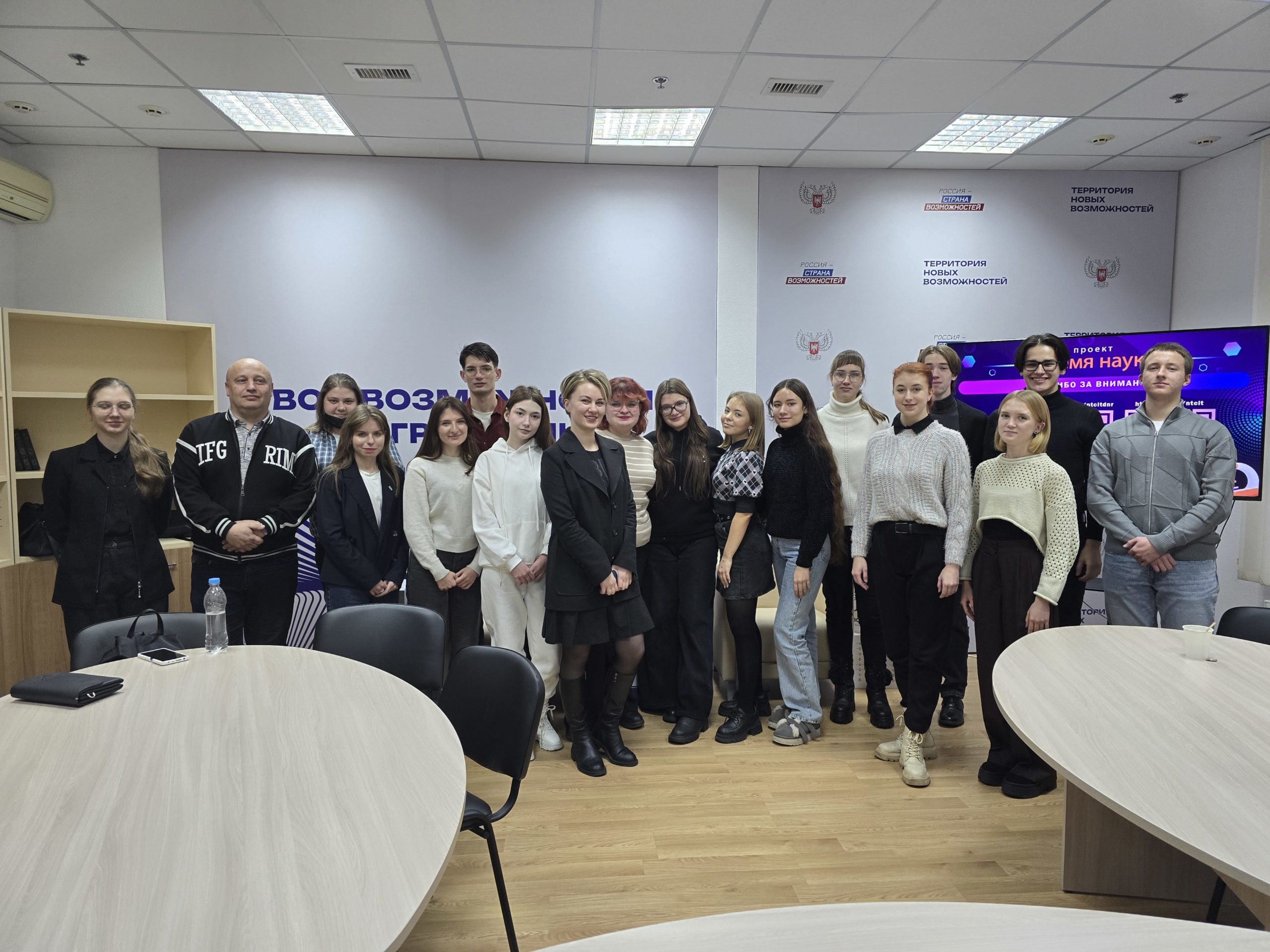 Студенты-телевизионщики стали участниками научно-популярного проекта «Время науки»