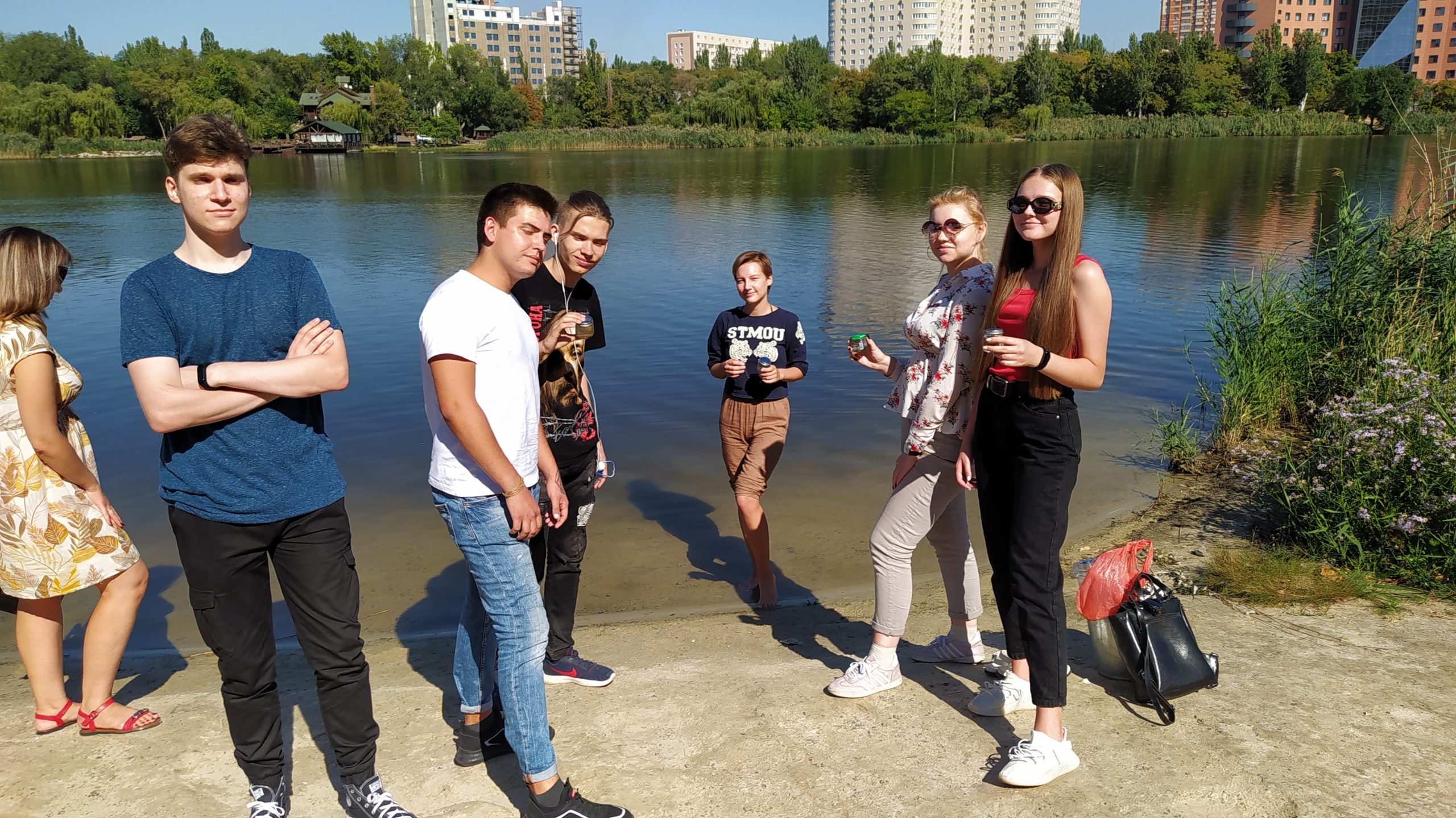 Студенты-экологи приступили к гидробиологическим исследованиям водоёмов города Донецк