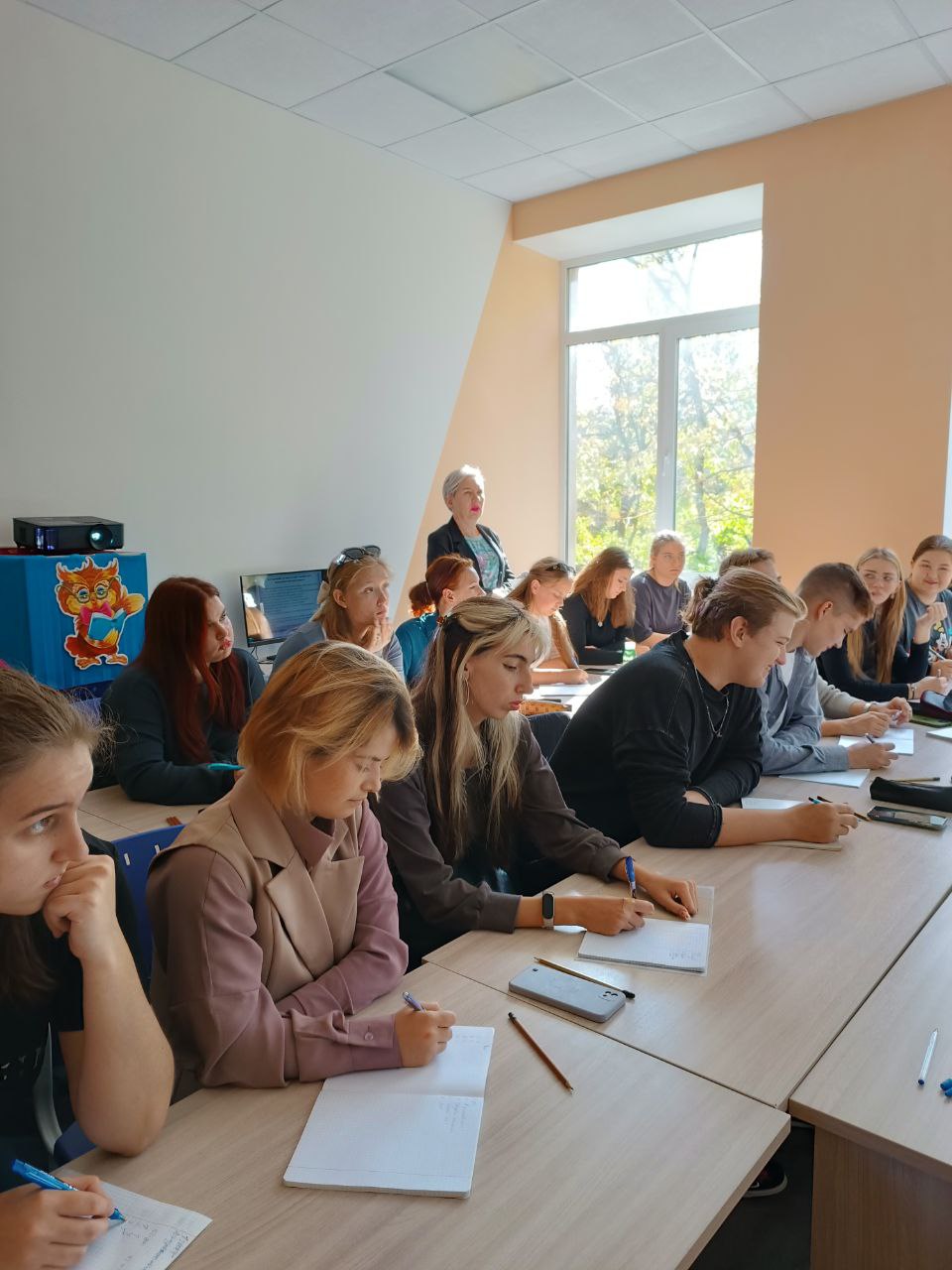В Институте педагогики провели первое занятие Малой академии наук