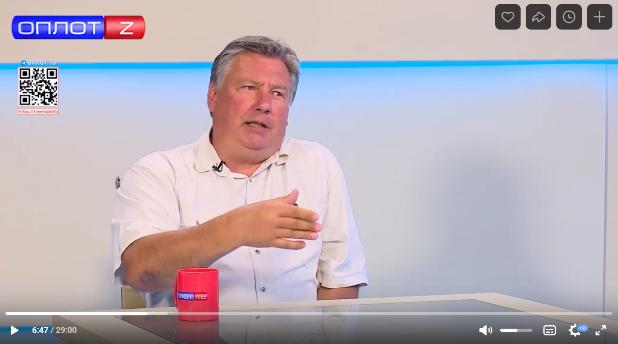 Игорь Моисеенко. Прямая речь от 09.07.2024