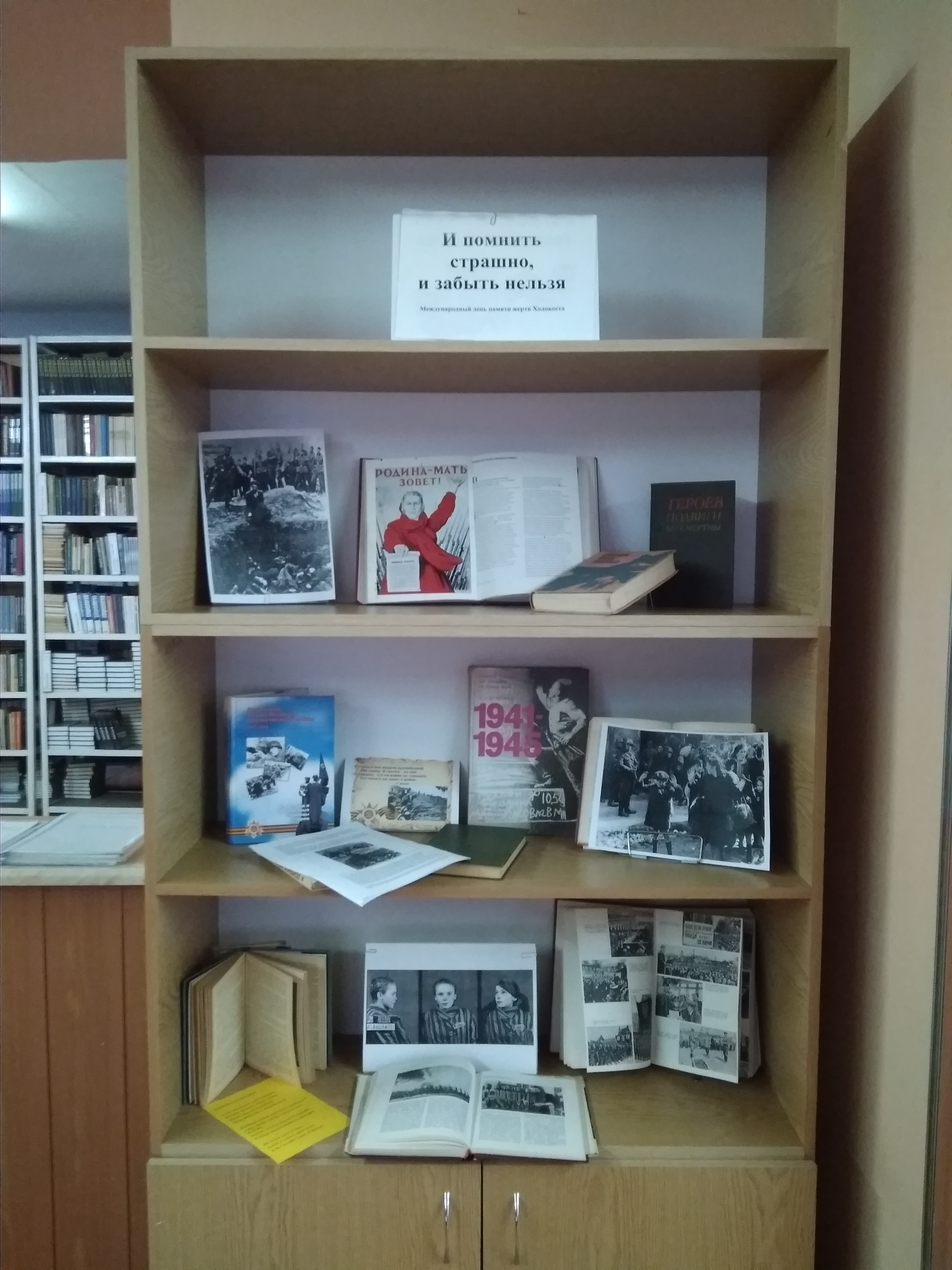 В Енакиевском техникуме экономики и менеджмента прошла книжная выставка «И помнить страшно, и забыть нельзя»