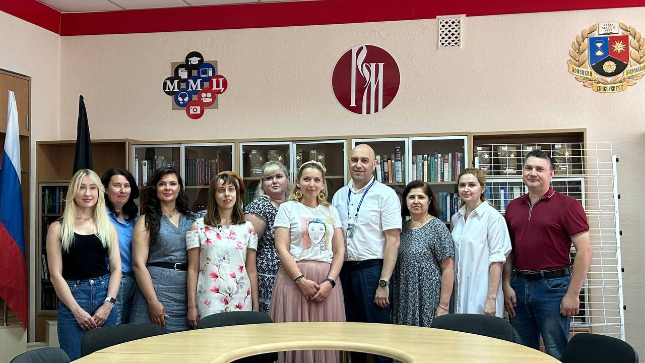 В ДонГУ прошла встреча участников программы «Голос Поколения. Проректоры + преподаватели»