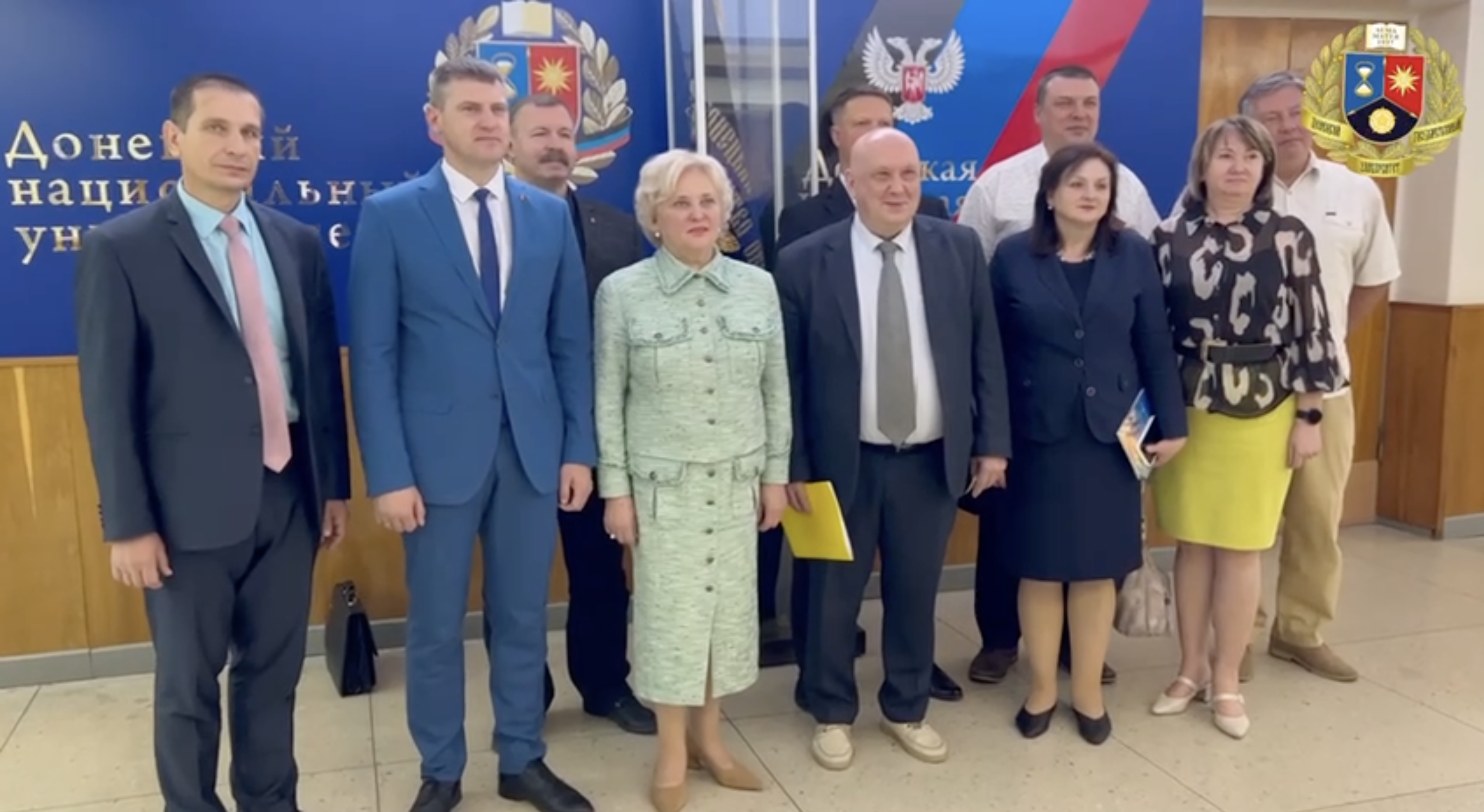 Видеосюжет Телестудии ДонГУ о работе конференции по определению современных научных подходов к денацификации