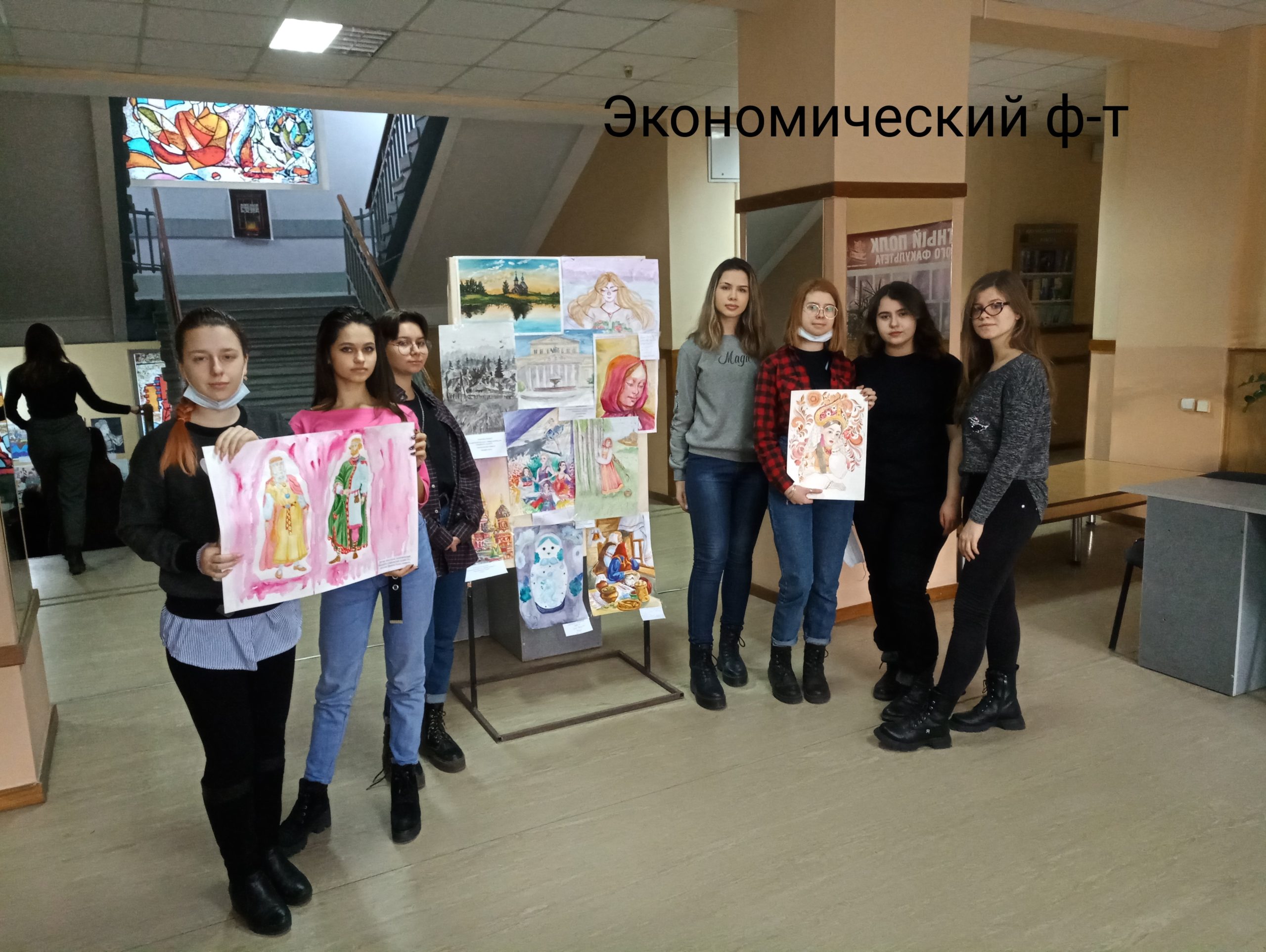Кафедра английского языка для экономических специальностей провела мероприятие, посвященное Году русской культуры