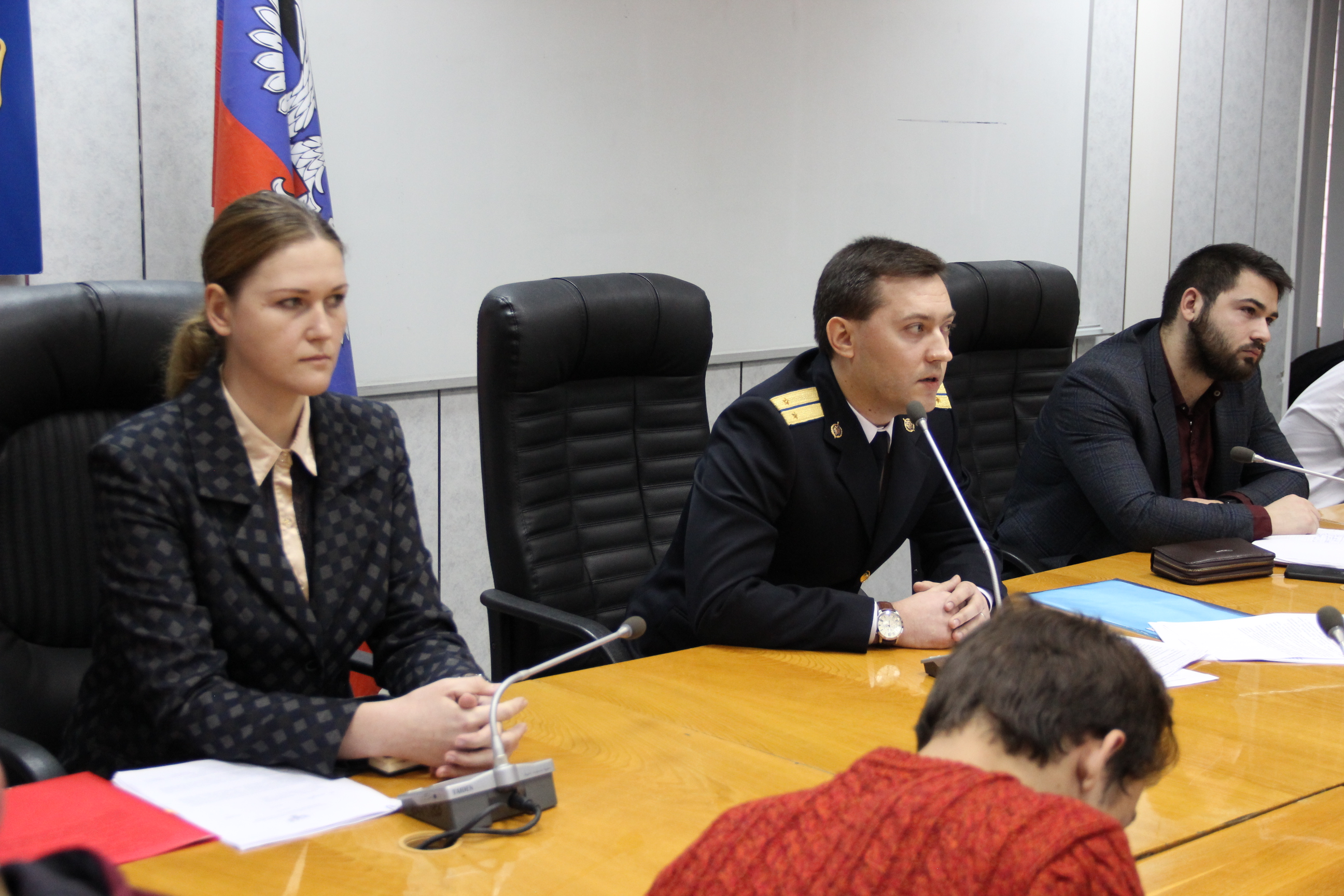 Студентов ДонНУ ознакомили с условиями конкурса «Безопасность Республики — забота общая!»