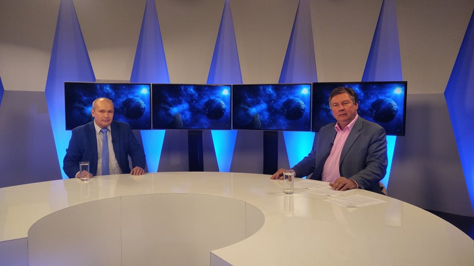 Декан факультета математики и информационных технологий ДонНУ Игорь Моисеенко принял участие в программе «Тема» на телеканале «Юнион»