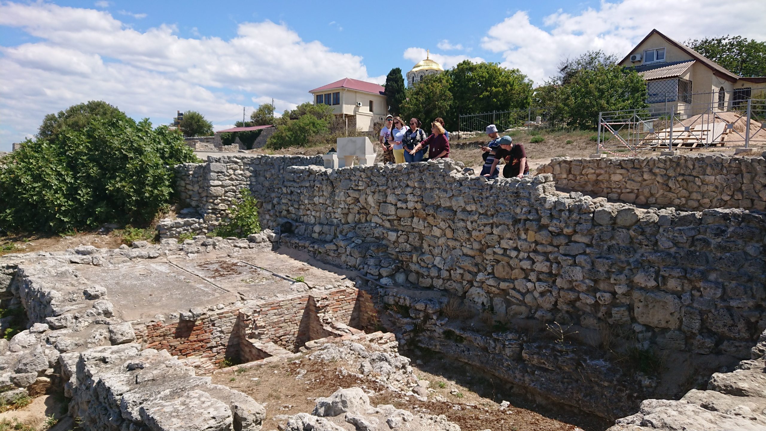 Студенты исторического факультета прошли стажировку в историко-археологическом музее-заповеднике «Херсонес Таврический»