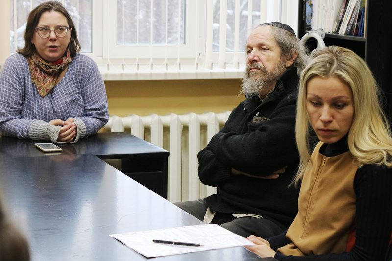 В Центре донецкой словесности прошла встреча с журналистом и писателем из Санкт-Петербурга Наталией Курчатовой