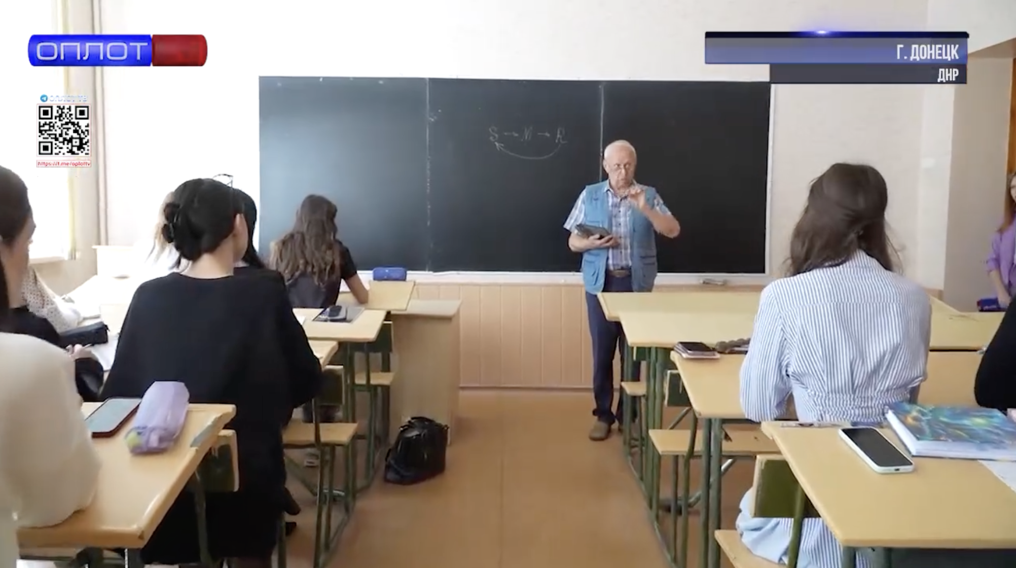 Видеосюжет ТК «Оплот ТВ» о Дне преподавателя высшей школы на кафедре журналистики